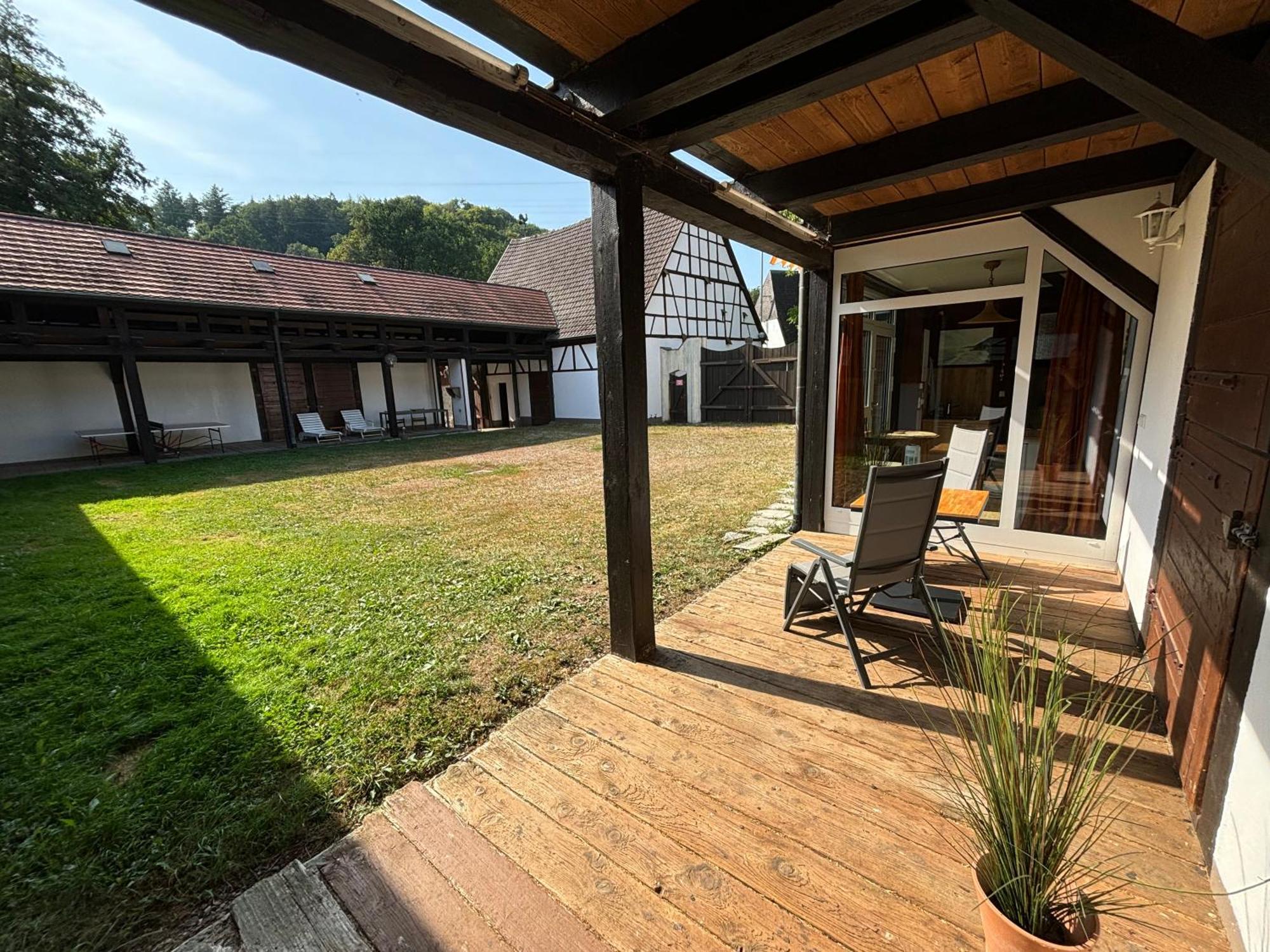 Апартаменти Bauernhof - Auszeit Mal Anders Seckach Екстер'єр фото